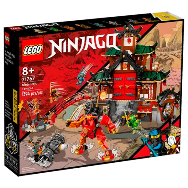 Конструктор LEGO Ninja Dojo Temple Фигуры/ Разноцветный photo 1