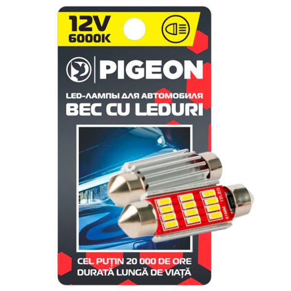 Автомобильная лампа Pigeon 26687 светодиодная/ C10W, C5W photo 1 Автомобильная лампа Pigeon 26687 светодиодная/ C10W, C5W photo 1
