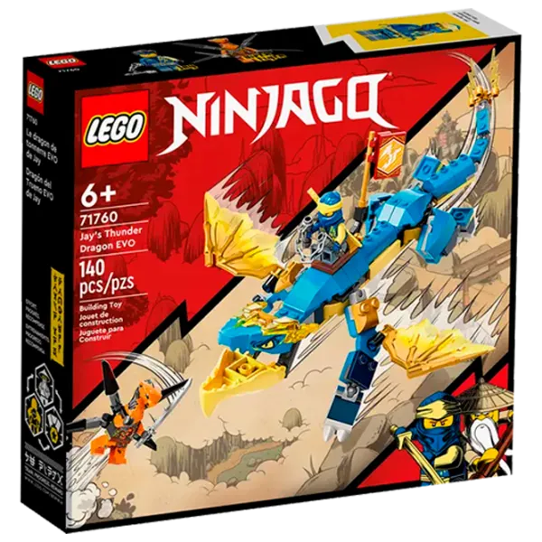 Конструктор LEGO Jay’s Thunder Dragon EVO Дракон/ Разноцветный photo 1