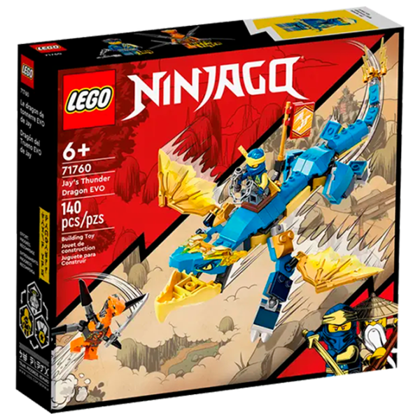 Конструктор LEGO Jay’s Thunder Dragon EVO Дракон/ Разноцветный photo 1