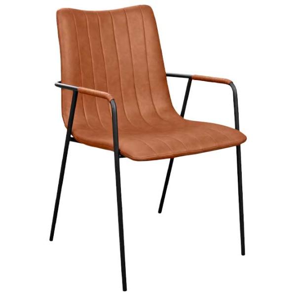 Офисный стул DecoPrim Gordon ЭКО Кожа/ Коричневый photo 1 Офисный стул DecoPrim Gordon ЭКО Кожа/ Коричневый photo 1
