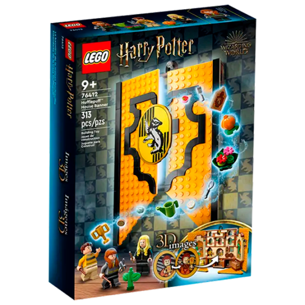 Конструктор LEGO Hufflepuff House Banner Персонаж из фильма/ Разноцветный photo 1