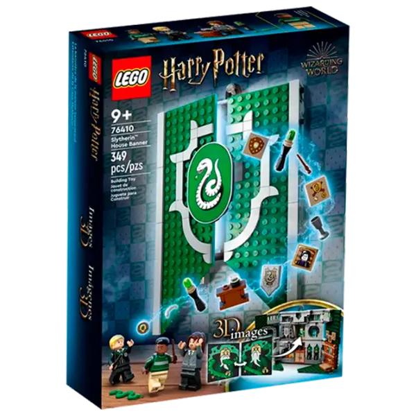 Конструктор LEGO Slytherin House Banner Персонаж из фильма/ Разноцветный photo 1