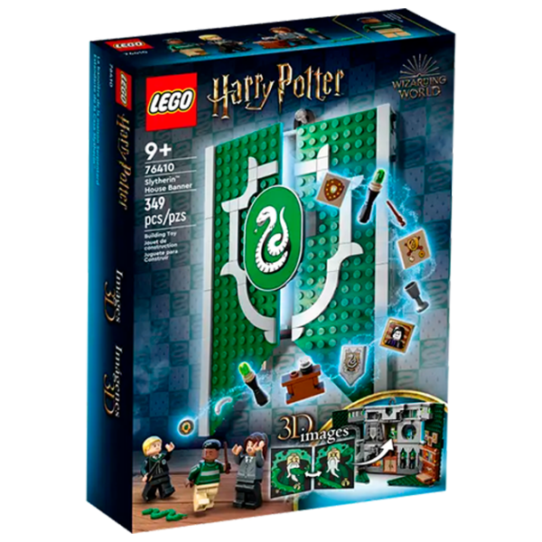 Конструктор LEGO Slytherin House Banner Персонаж из фильма/ Разноцветный photo 1