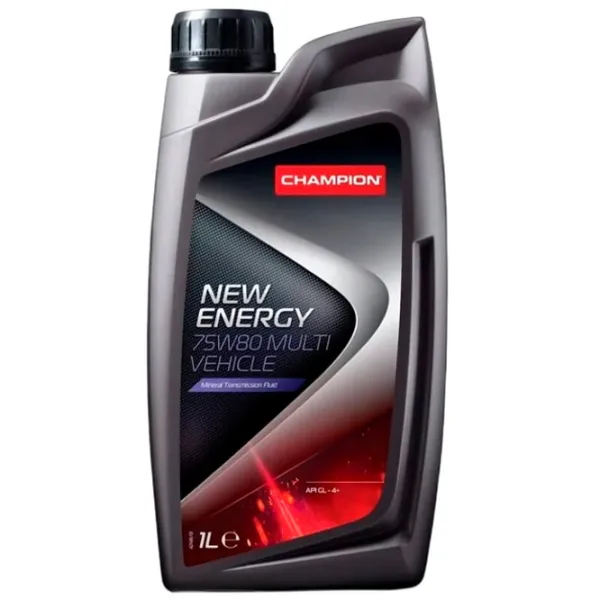 Ulei de transmisie Champion NEW ENERGY 75W-80 MULTI VEHICLE 1 l/ mineral/ 75W-80 photo 1 Ulei de transmisie Champion NEW ENERGY 75W-80 MULTI VEHICLE 1 l/ mineral/ 75W-80 photo 1