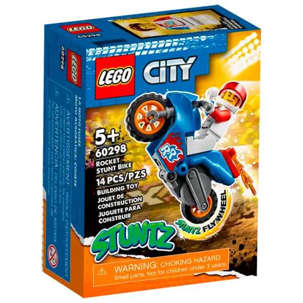 Конструктор LEGO Rocket Stunt Bike Транспорт/ Разноцветный photo 1
