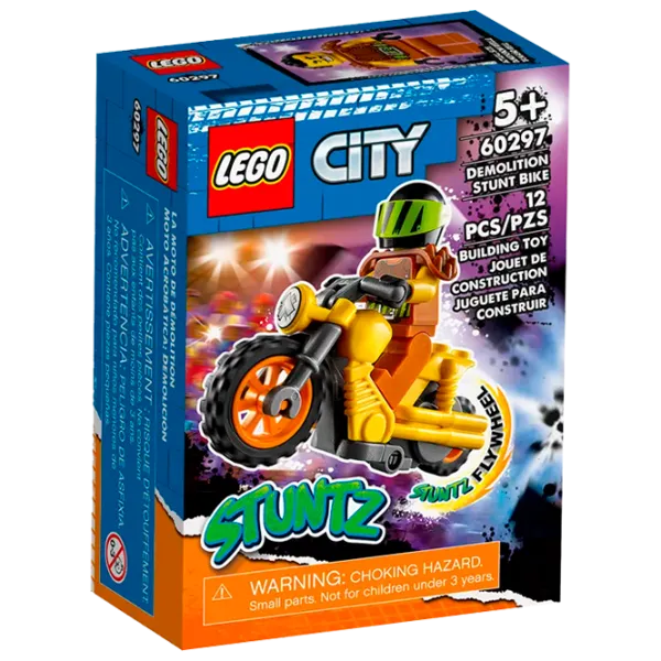 Конструктор LEGO Demolition Stunt Bike Транспорт/ Разноцветный photo 1