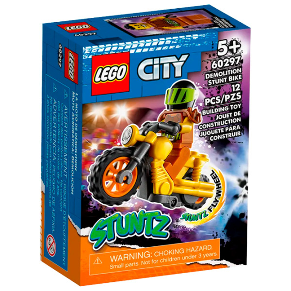 Конструктор LEGO Demolition Stunt Bike Транспорт/ Разноцветный photo 1