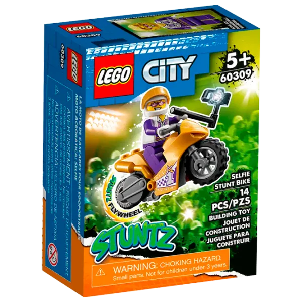 Constructor LEGO Selfie Stunt Bike Transport/ Multicolor photo 1
