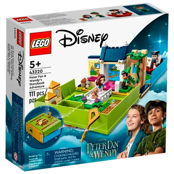 Конструктор LEGO Peter Pan & Wendy's Storybook Adventure Персонаж из фильма/ Разноцветный photo 1