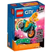 Конструктор LEGO Chicken Stunt Bike Транспорт/ Разноцветный