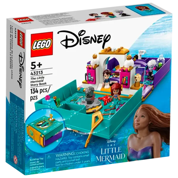 Конструктор LEGO The Little Mermaid Story Book Персонаж из фильма/ Разноцветный photo 1