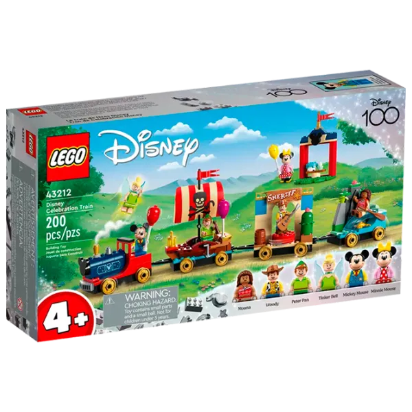 Конструктор LEGO Celebration Train Персонаж из мультфильма/ Разноцветный photo 1