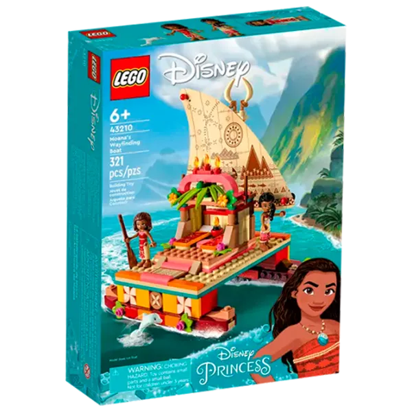 Конструктор LEGO Moana's Wayfinding Boat Персонаж из мультфильма/ Разноцветный photo 1