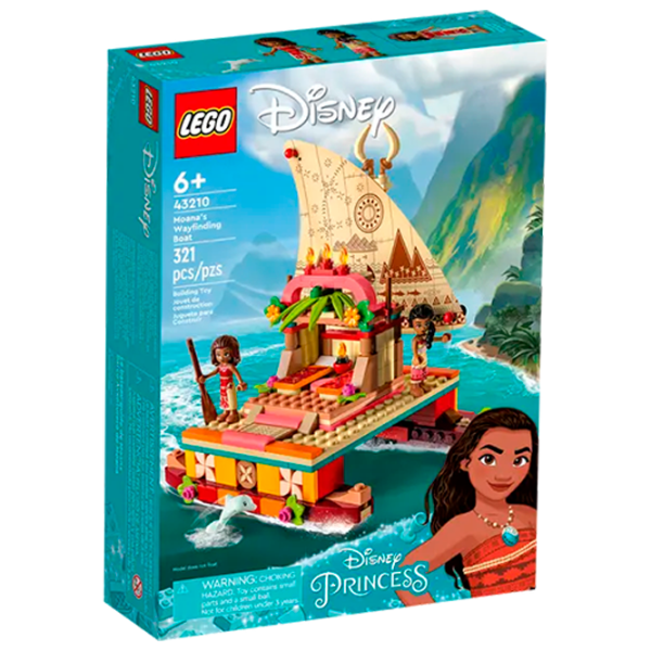 Конструктор LEGO Moana's Wayfinding Boat Персонаж из мультфильма/ Разноцветный photo 1