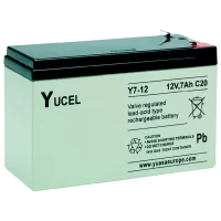 Acumulator pentru UPS Yuasa Yucel Y7-12 12 V 7 Ah Gray