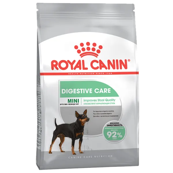 Hrană pentru câini uscată Royal Canin Mini Digestive Care 27808-001 1 kg/ Pasăre photo 1