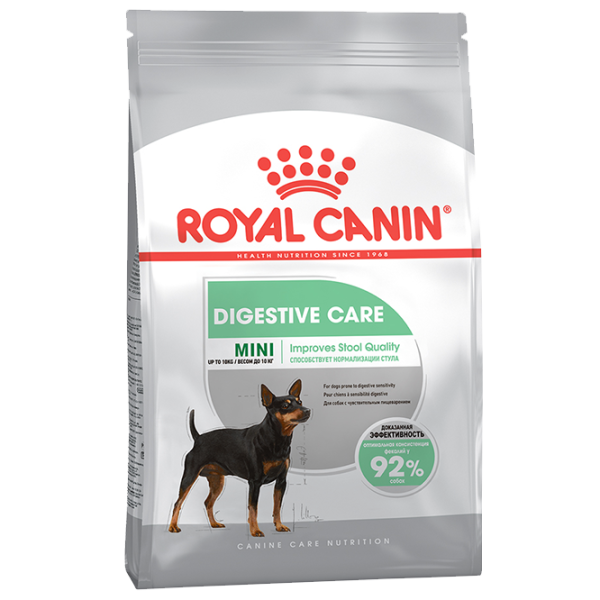 Hrană pentru câini uscată Royal Canin Mini Digestive Care 27808-001 1 kg/ Pasăre photo 1