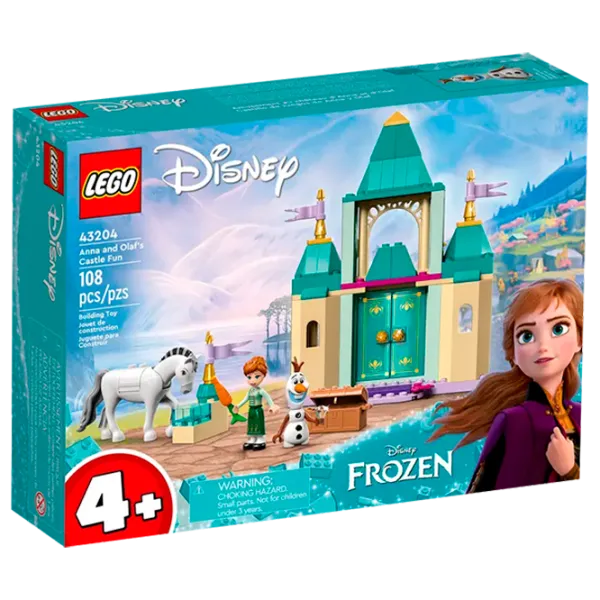 Конструктор LEGO Anna and Olaf's Castle Fun Персонаж из мультфильма/ Разноцветный photo 1