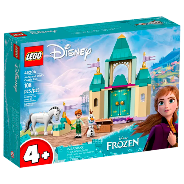 Конструктор LEGO Anna and Olaf's Castle Fun Персонаж из мультфильма/ Разноцветный photo 1