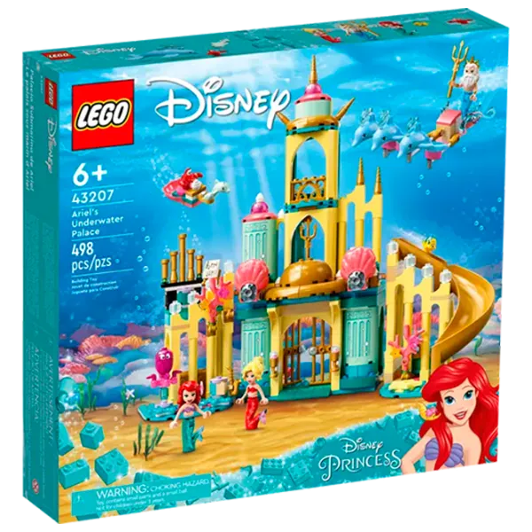 Конструктор LEGO Ariel’s Underwater Palace Персонаж из мультфильма/ Разноцветный photo 1