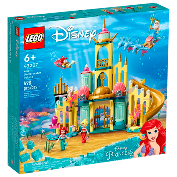 Конструктор LEGO Ariel’s Underwater Palace Персонаж из мультфильма/ Разноцветный photo 1