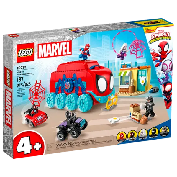Конструктор LEGO Team Spidey's Mobile Headquarters Транспорт/ Разноцветный photo 1
