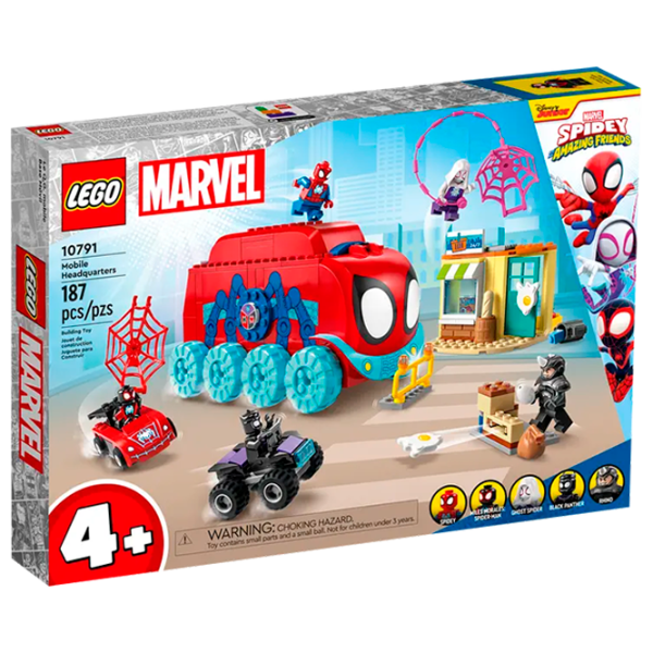 Конструктор LEGO Team Spidey's Mobile Headquarters Транспорт/ Разноцветный photo 1