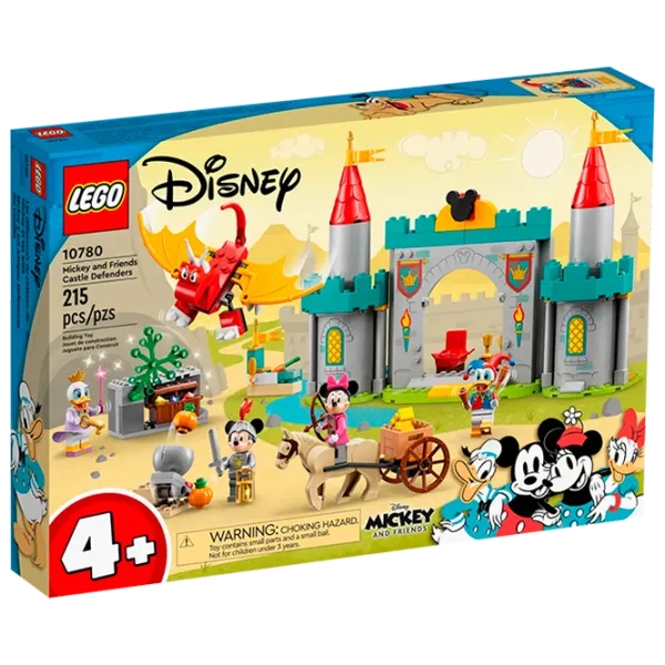 Constructor LEGO Mickey and Friends Castle Defenders Personaj de desene animate/ Multicolor photo 1