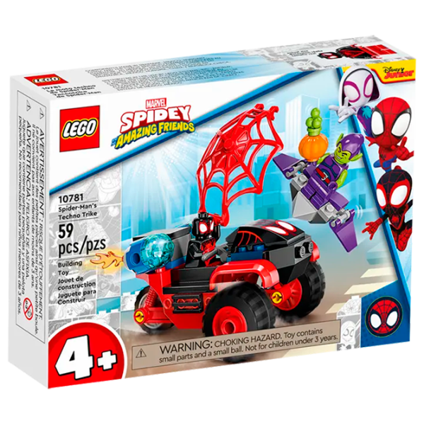 Constructor LEGO Miles Morales: Spider-Man’s Techno Trike Transport/ Multicolor photo 1