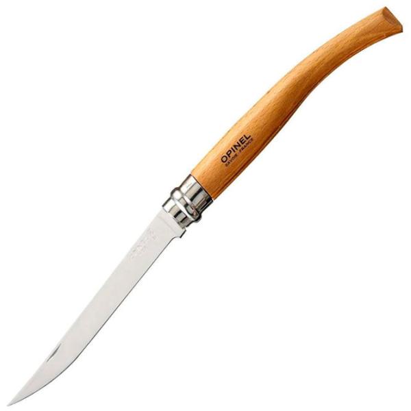 Cuțit Opinel Slim Padauk Mirror blade N12/ 6 pentru pescuit/ Sandvik 12C27 photo 1