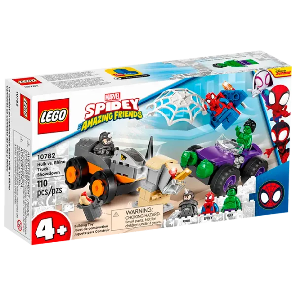 Конструктор LEGO Hulk vs. Rhino Truck Showdown Транспорт/ Разноцветный photo 1