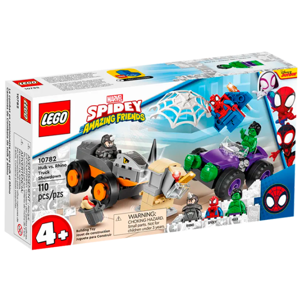 Конструктор LEGO Hulk vs. Rhino Truck Showdown Транспорт/ Разноцветный photo 1