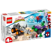 Конструктор LEGO Hulk vs. Rhino Truck Showdown Транспорт/ Разноцветный