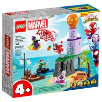 Конструктор LEGO Team Spidey at Green Goblin's Lighthouse Персонаж из мультфильма/ Разноцветный
