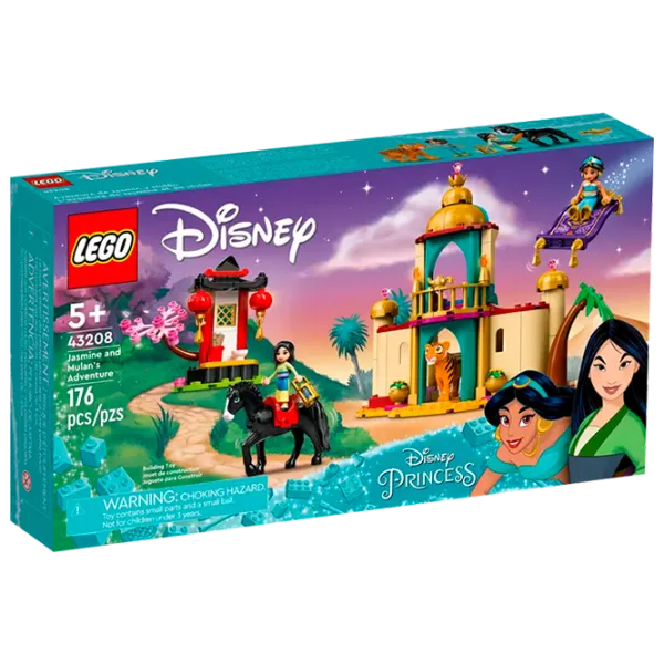 Конструктор LEGO Jasmine and Mulan’s Adventure Персонаж из мультфильма/ Разноцветный photo 1