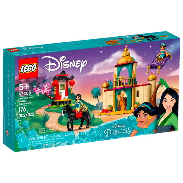 Конструктор LEGO Jasmine and Mulan’s Adventure Персонаж из мультфильма/ Разноцветный photo 1
