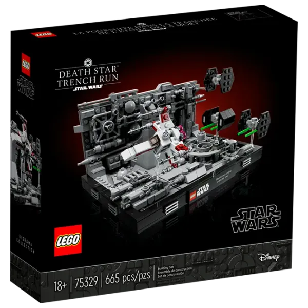 Constructor LEGO Death Star Trench Run Diorama Scenă din film/ Multicolor photo 1