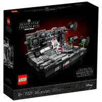 Конструктор LEGO Death Star Trench Run Diorama Сцена из фильма/ Разноцветный