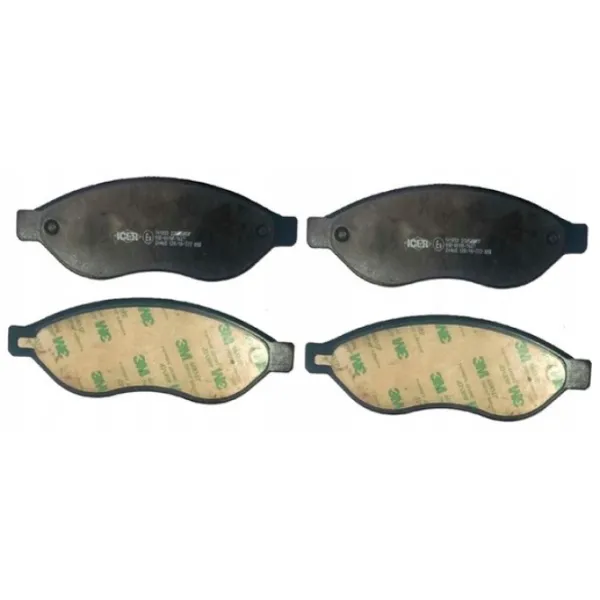 Plăcuțe de frână Icer 181143-700 față/ disk photo 1