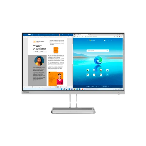Монитор Lenovo L27i-40 27" Full HD 100 Гц/ 1 мс/ Белый photo 1