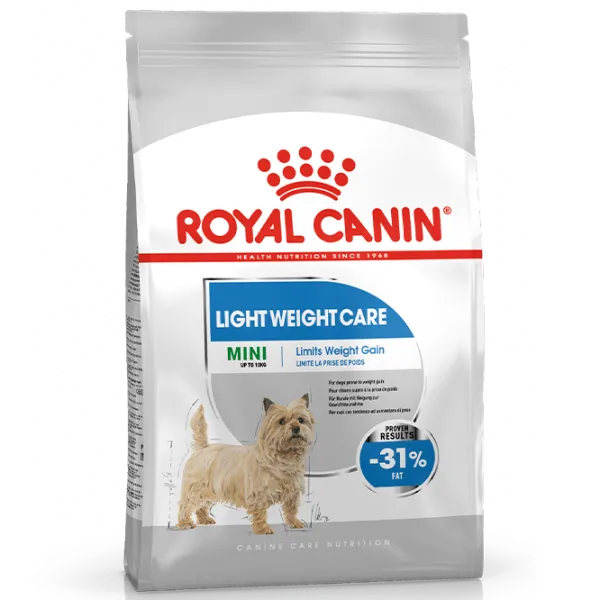 Hrană pentru câini uscată Royal Canin Mini Light Weight 27809-001 1 kg/ Pasăre photo 1