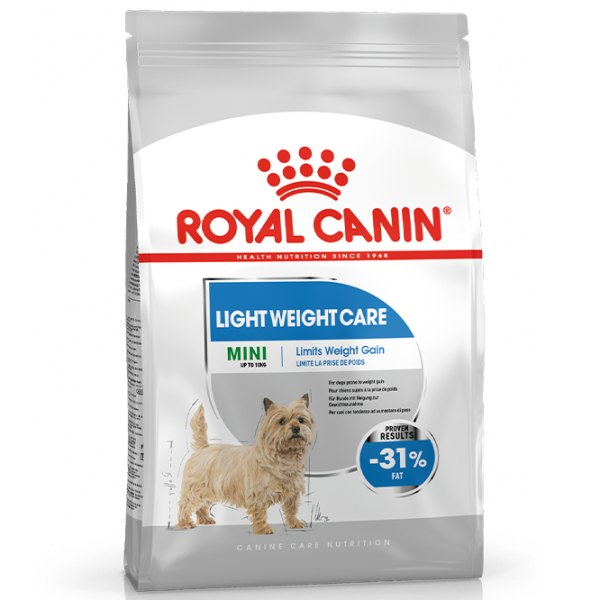 Hrană pentru câini uscată Royal Canin Mini Light Weight 27809-001 1 kg/ Pasăre photo 1