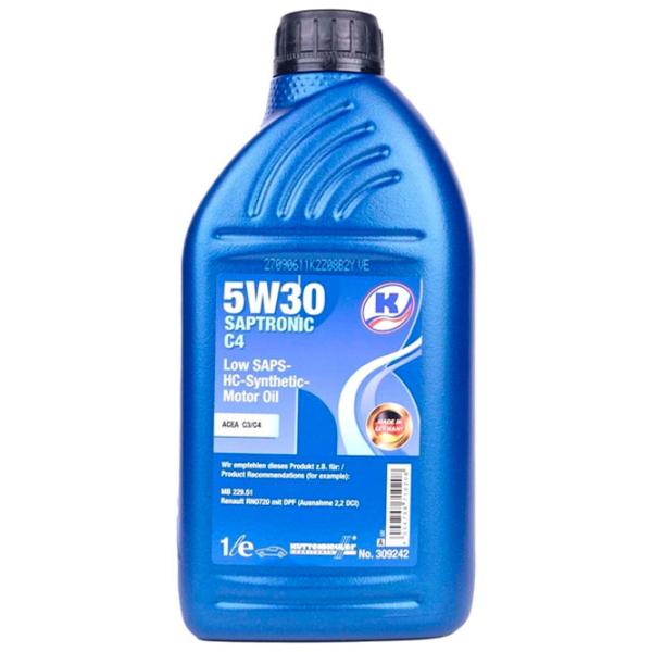 Моторное масло Kuttenkeuler 5W30 Saptronic C4 5W-30 1 л синтетическое photo 1