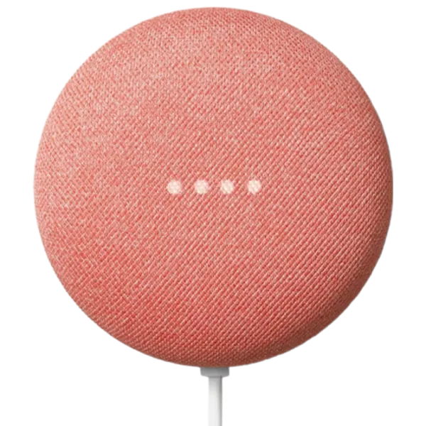 Boxă smart Google Nest Mini (2nd gen) Red photo 1