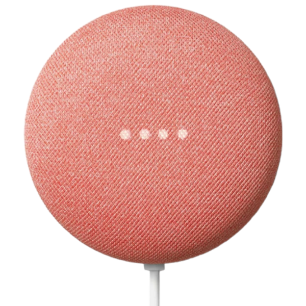 Boxă smart Google Nest Mini (2nd gen) Red photo 1