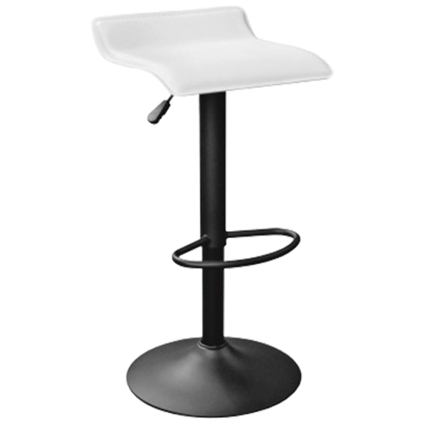 Барный стул Deco SB-12 Экокожа/ Металл/ Белый photo 1 Барный стул Deco SB-12 Экокожа/ Металл/ Белый photo 1