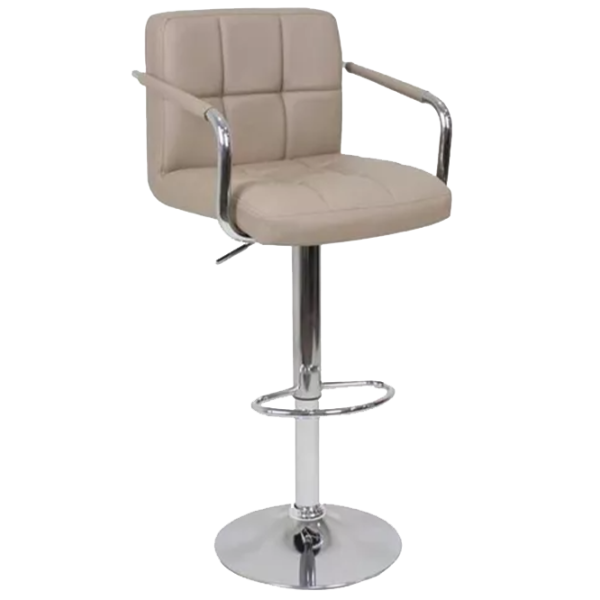 Scaun de bar Deco SB-042 Piele eco/ Metal/ Cappucino photo 1 Scaun de bar Deco SB-042 Piele eco/ Metal/ Cappucino photo 1