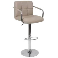 Барный стул Deco SB-042 Экокожа/ Металл/ Капучино