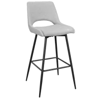 Барный стул Deco Bruno DC-2267 Ткань/ Металл/ Grey